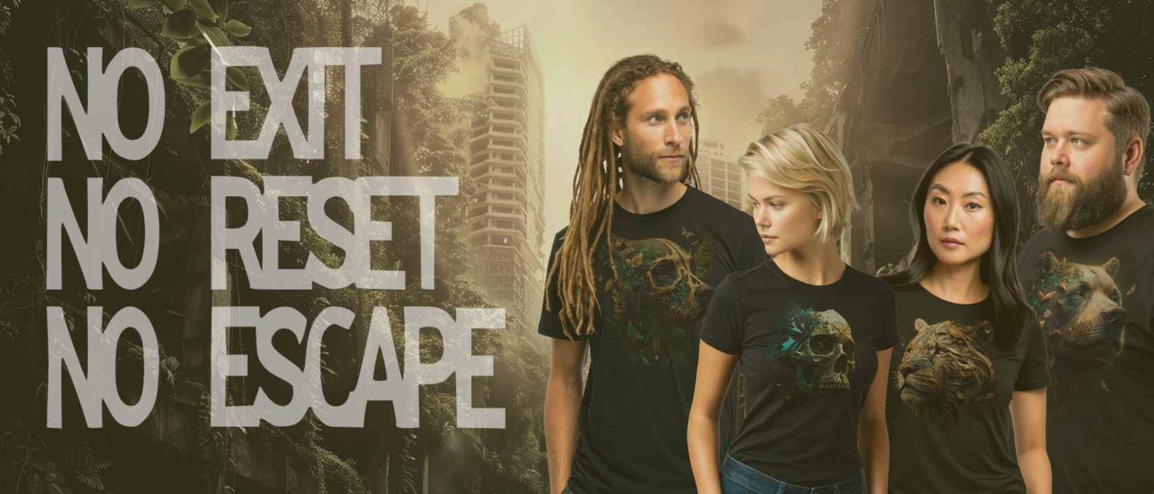 NO ESCAPE Banner